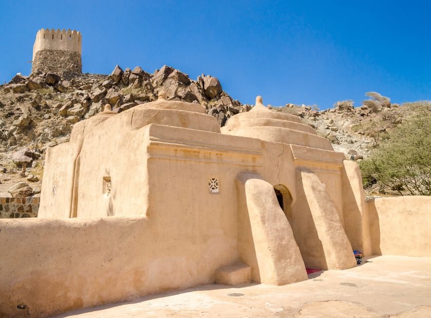 The old Mosque of Bidya Fujairah