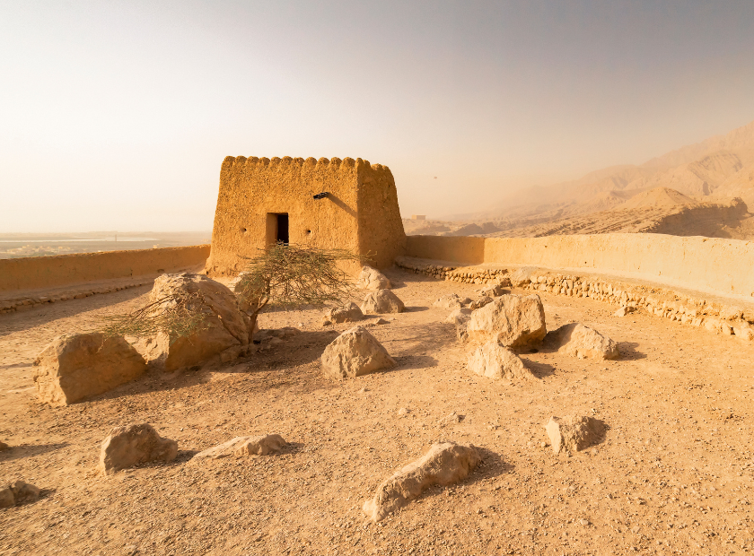 The long standing fort of Ras Al Khaimah